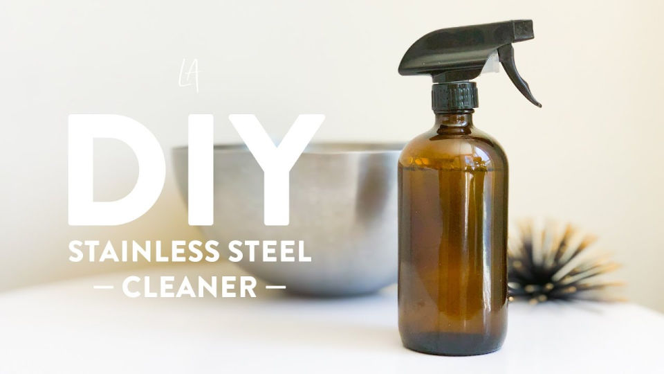 DIY Stainless Steel Cleaner - Step by Step Guide - Blitsy