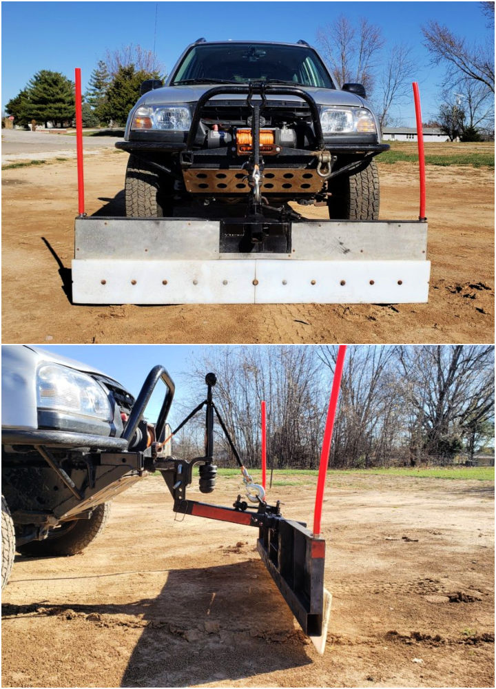 DIY Snow Plow for Clearing Driveways and Sidewalks Blitsy