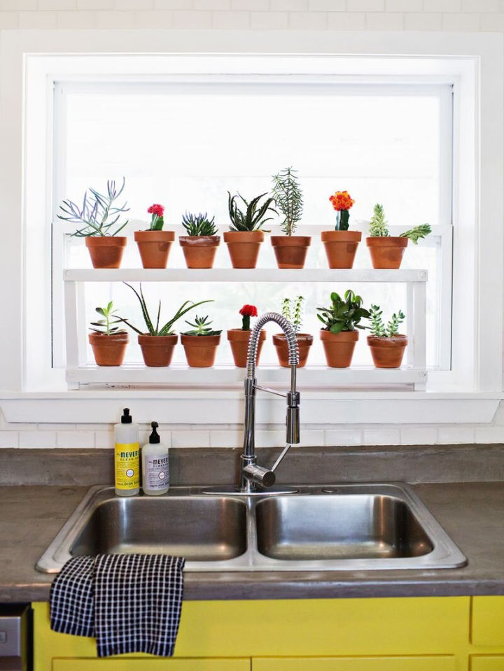 DIY Window Plant Shelf to Elevate Your Indoor Garden - Blitsy