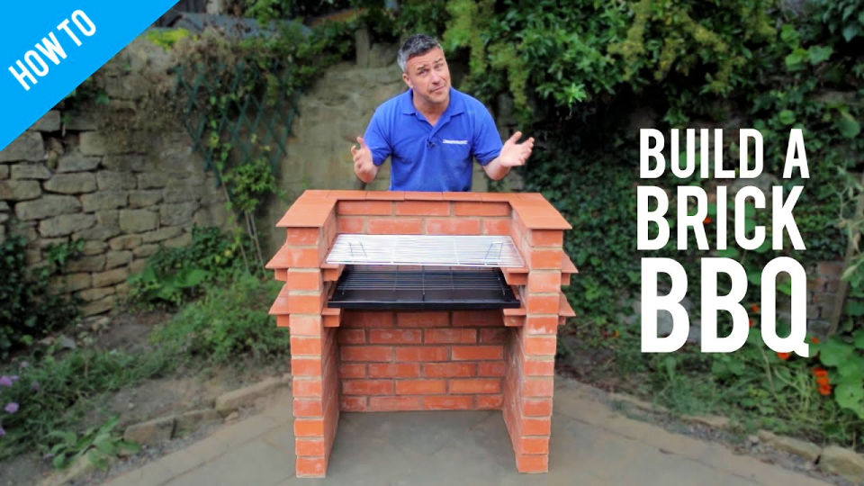 Make Brick Grill: 20 DIY Brick BBQ Ideas and Plans - Blitsy