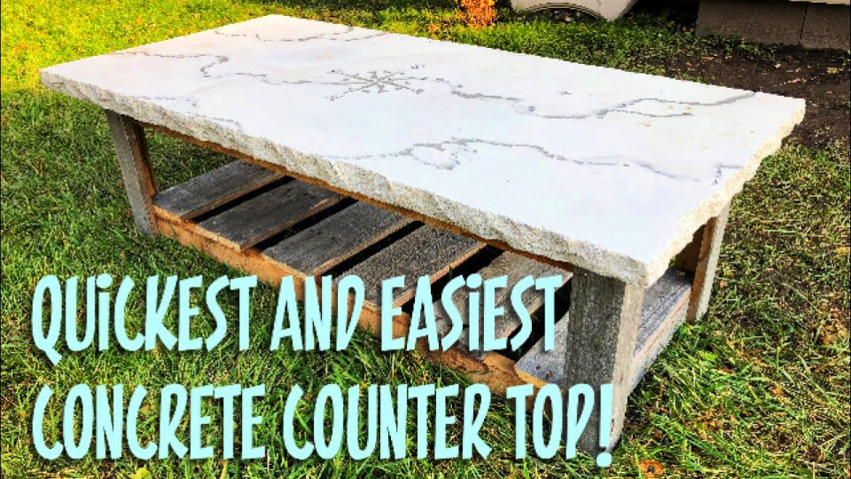 DIY Outdoor Countertops - Step by Step Guide - Blitsy