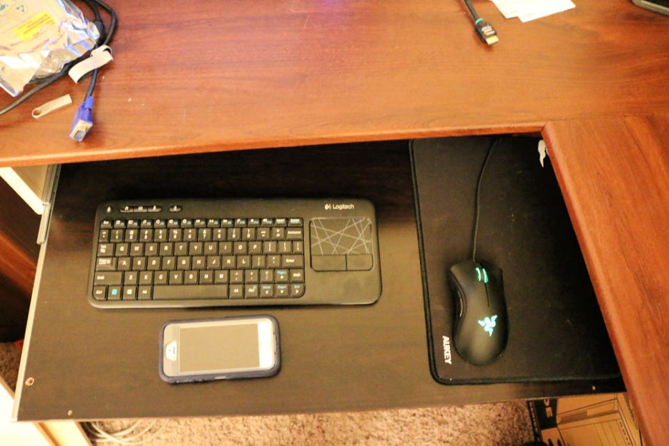 DIY Keyboard Tray - Step by Step Instructions - Blitsy