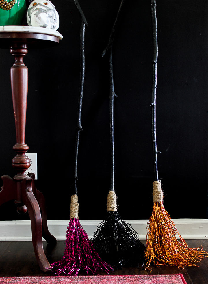 DIY Witch Broom - Step by Step Instructions - Blitsy