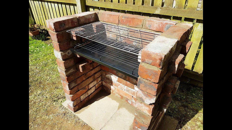 Make Brick Grill: 20 DIY Brick BBQ Ideas and Plans - Blitsy