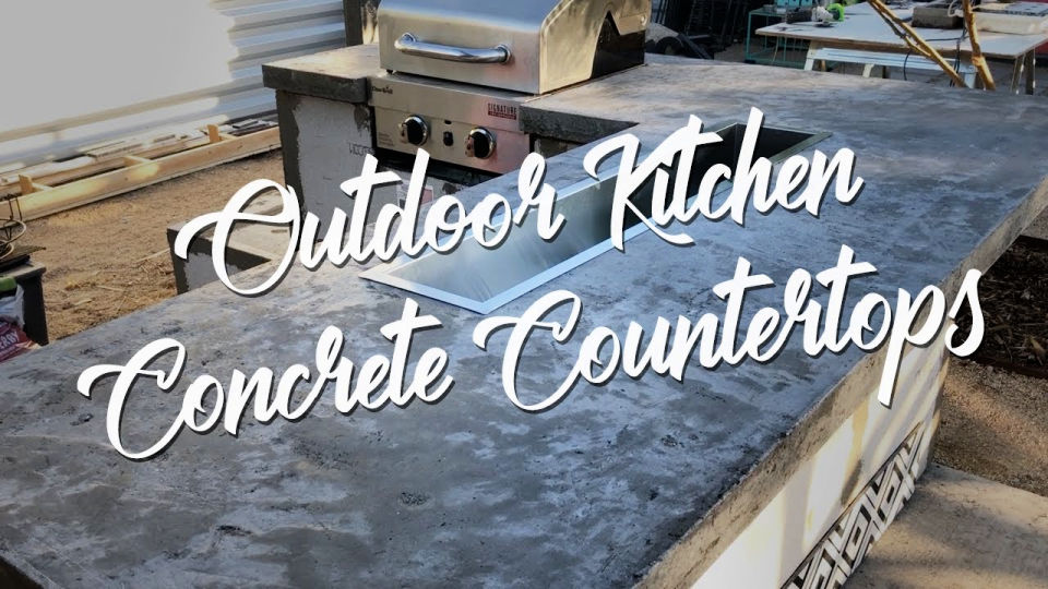 DIY Outdoor Countertops - Step by Step Guide - Blitsy