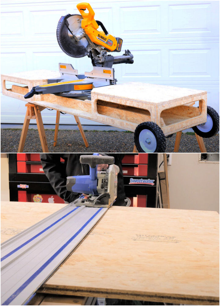 DIY Table Saw Stand Plans - Blitsy