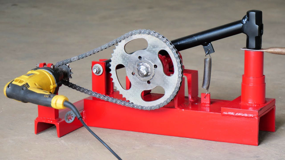 DIY Power Hammer Plans - Step by Step Instructions - Blitsy