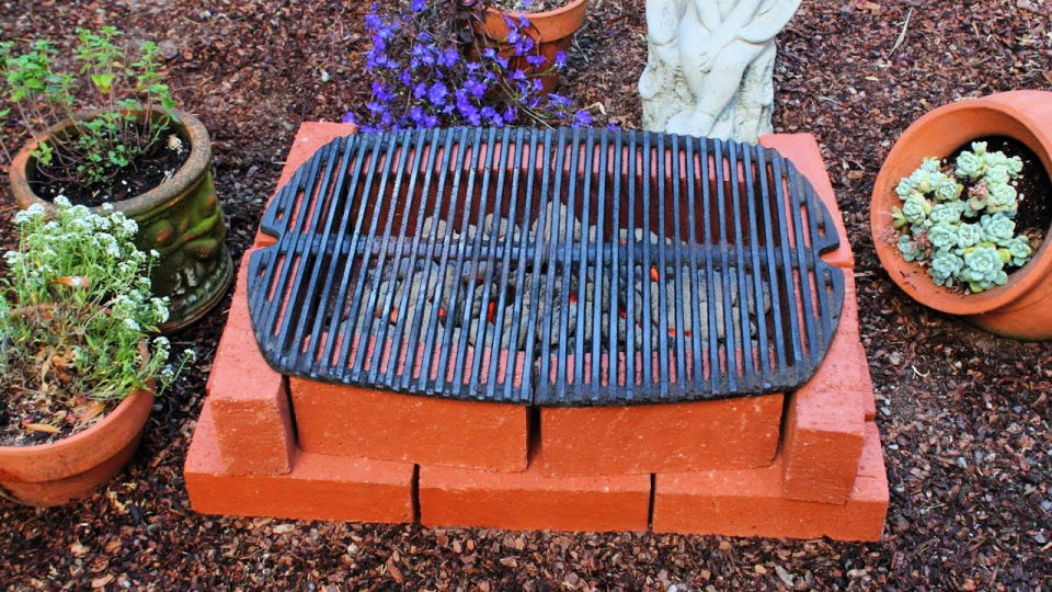 Make Brick Grill: 20 DIY Brick BBQ Ideas And Plans - Blitsy