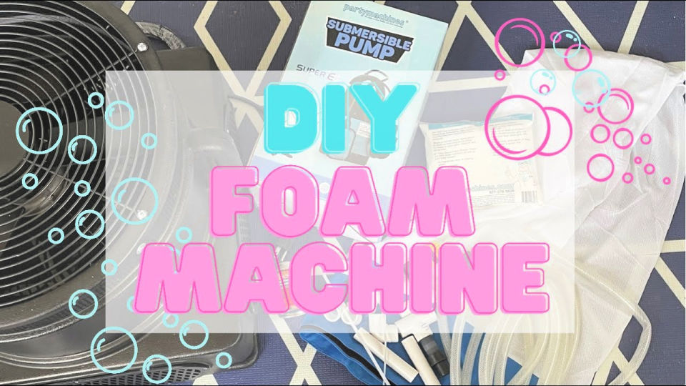 DIY Foam Machine Step by Step Instructions Blitsy