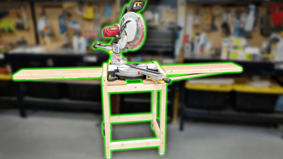 DIY Miter Saw Stand Plans - Blitsy