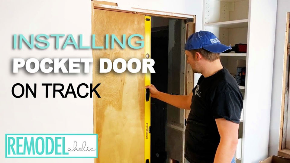 How To Put Pocket Door Back On Track