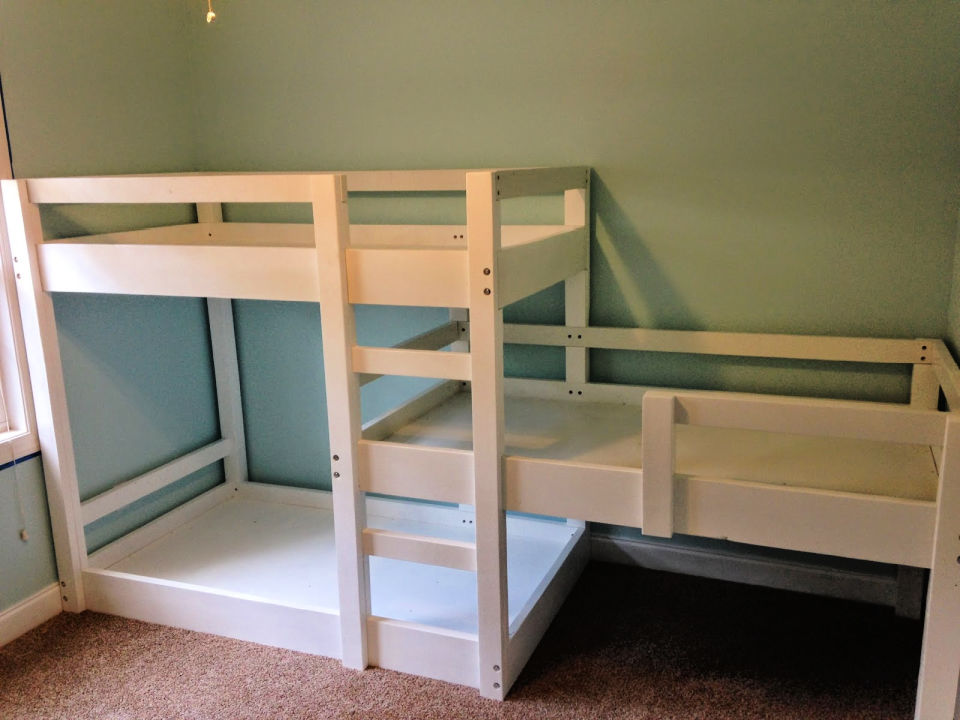 DIY Triple Bunk Bed Plans - Blitsy