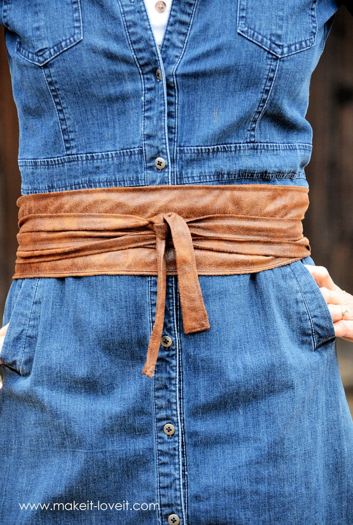 How to Make a Belt Step by Step Instructions Blitsy