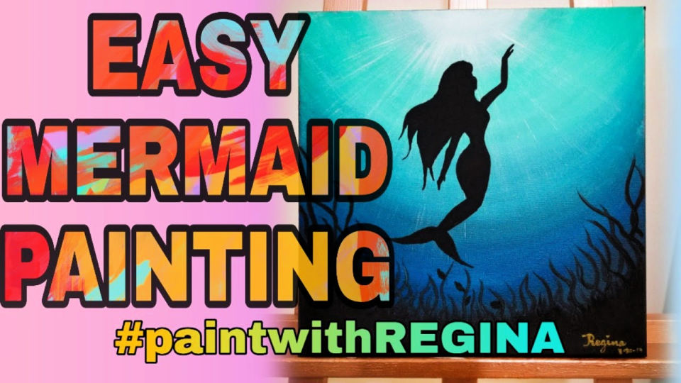 15 Easy Mermaid Painting Ideas - Blitsy