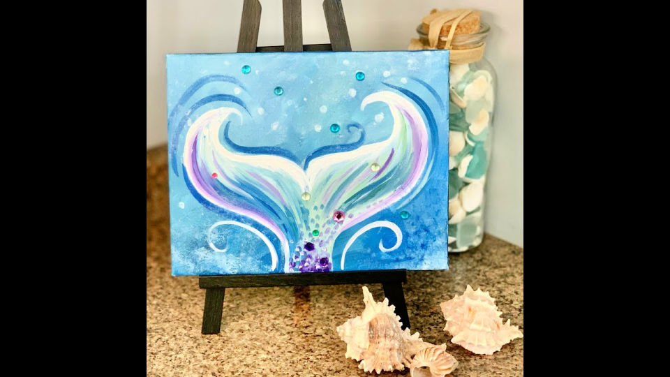 15 Easy Mermaid Painting Ideas - Blitsy