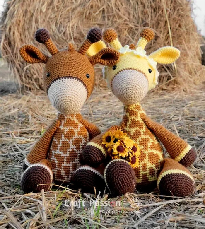 25 Free Crochet Giraffe Patterns (Amigurumi Pattern) - Blitsy