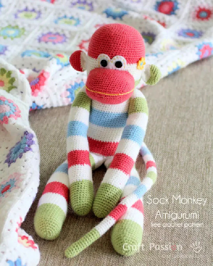 25 Free Crochet Monkey Patterns (PDF Pattern) - Blitsy