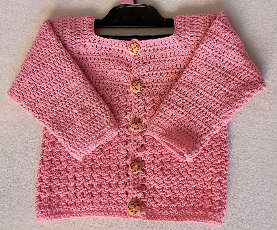 30 Free Crochet Baby Sweater Patterns Blitsy