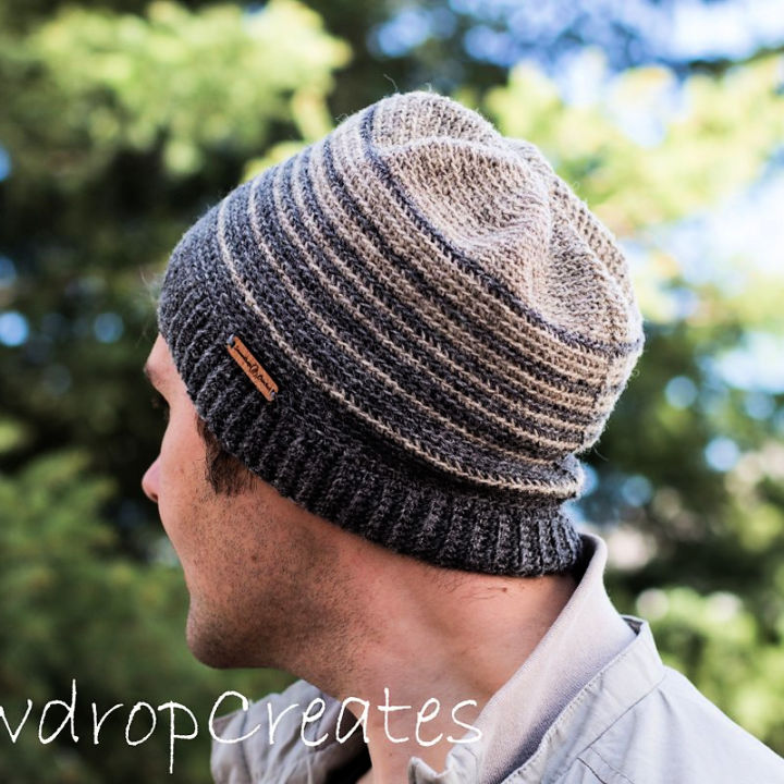 30 Free Crochet Hat Patterns for Men (Beanie Pattern)