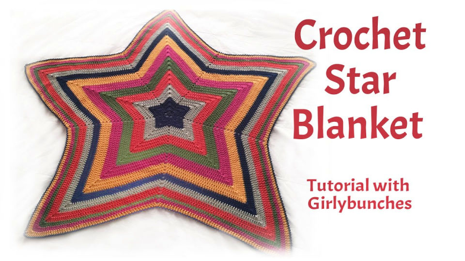 25 Free Crochet Star Blanket Patterns (PDF Pattern)