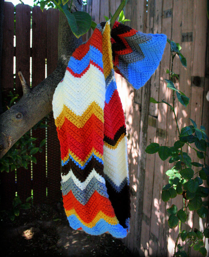 30 Free Chevron Crochet Pattern Collection Blitsy