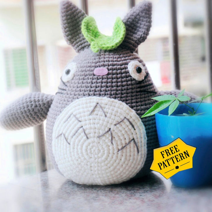25 Free Crochet Totoro Patterns (Amigurumi Pattern)