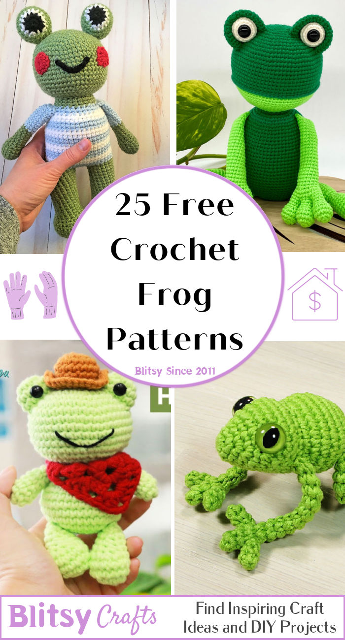 25 Free Crochet Frog Patterns Frog Amigurumi Pattern 
