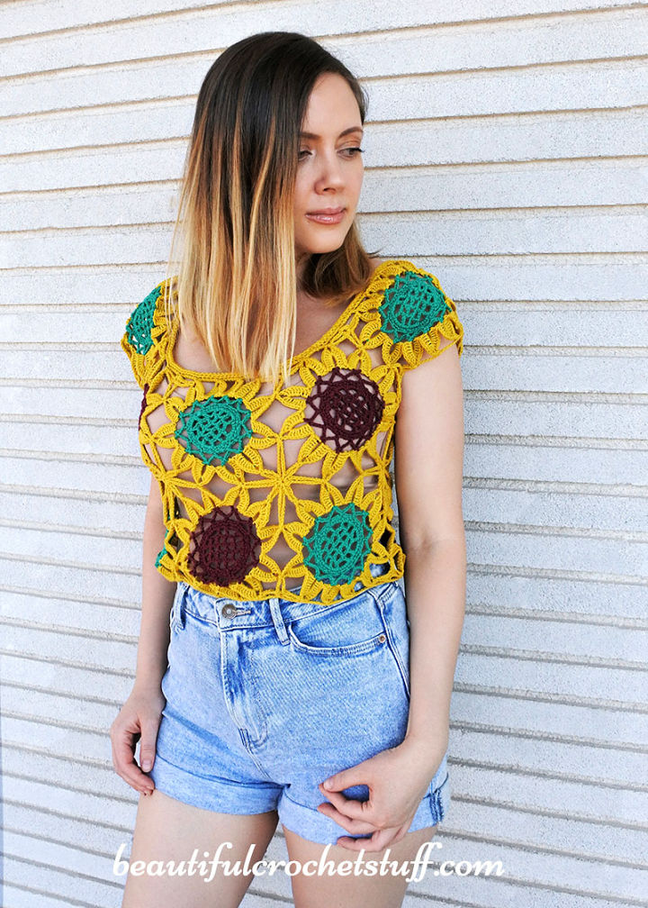 55 Free Crochet Top Patterns (Crop Top and Tank Top)