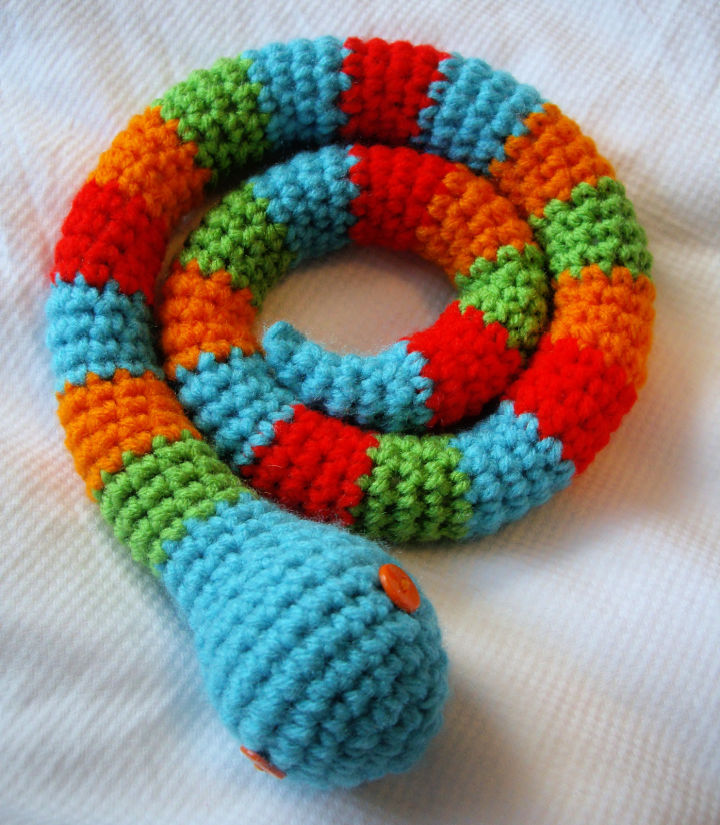 25 Free Crochet Snake Patterns (Amigurumi Pattern)