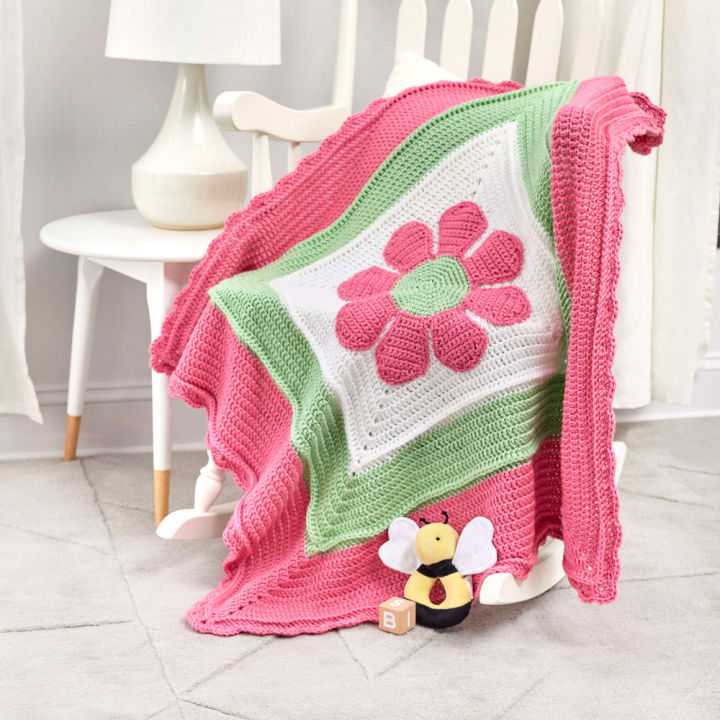 25 Free Crochet Flower Blanket Patterns (Easy Pattern)