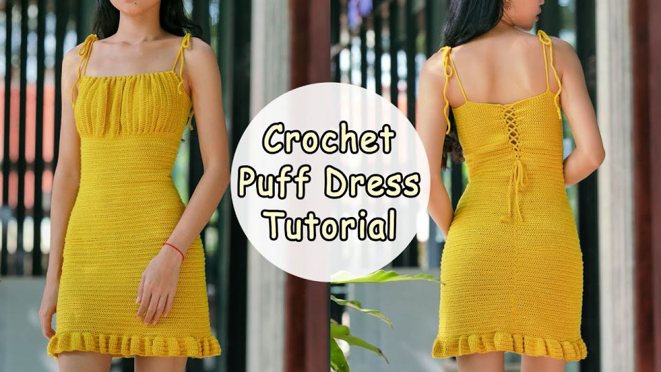 30 Free Crochet Dress Patterns (PDF Clothing Pattern)