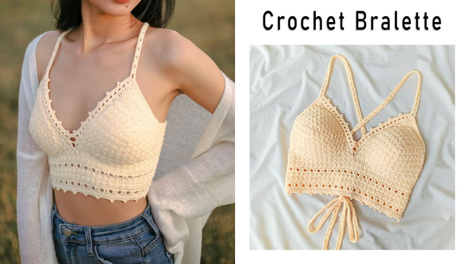 25 Free Crochet Bralette Patterns (Bra Top Pattern)