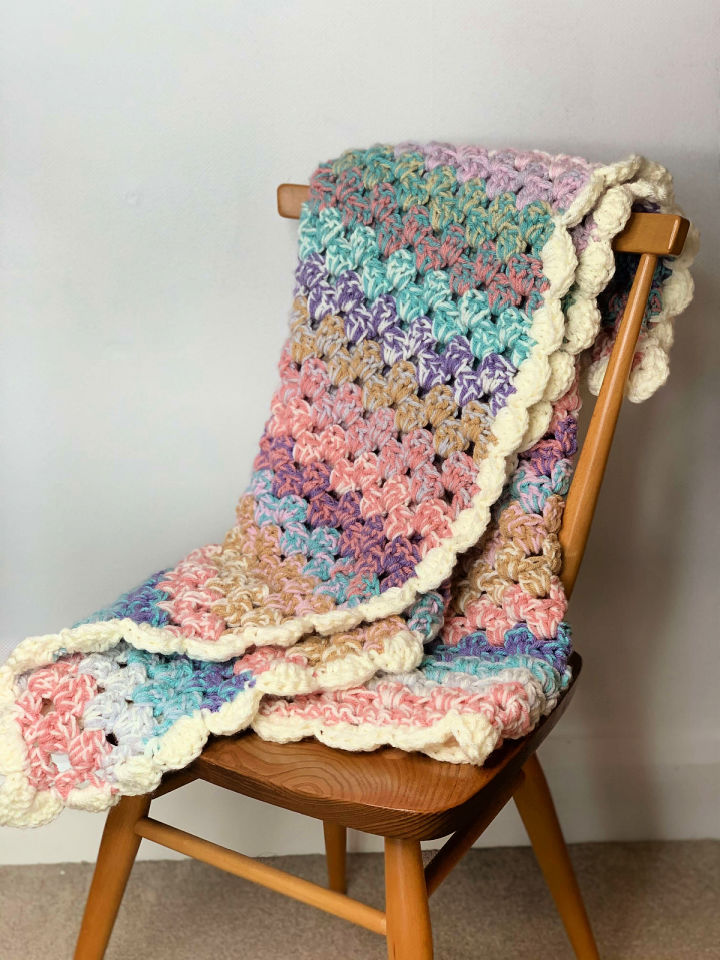 40 Free Chunky Crochet Blanket Patterns (Easy Pattern)