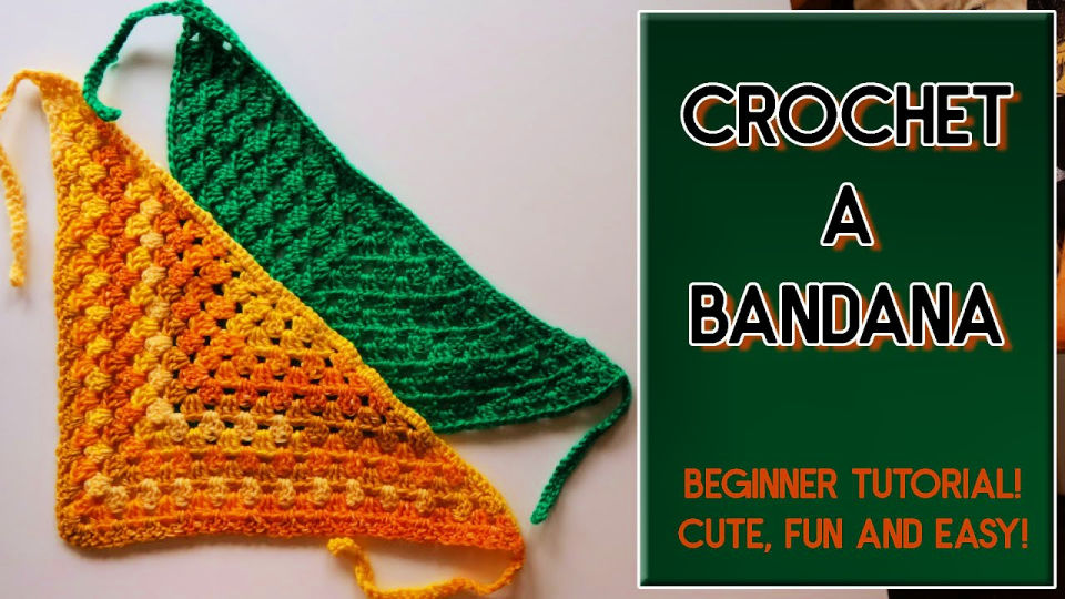 25 Free Crochet Bandana Patterns (Head Scarf Pattern)