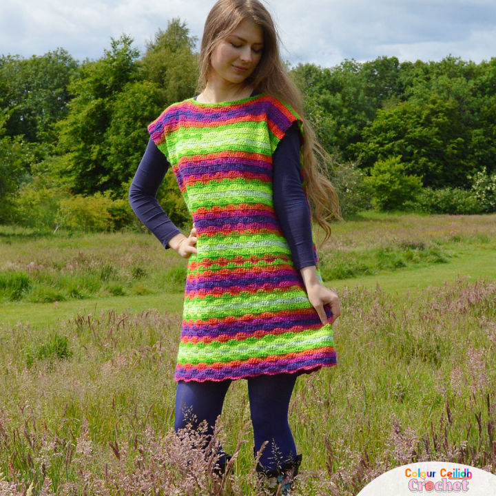 30 Free Crochet Dress Patterns (PDF Clothing Pattern)