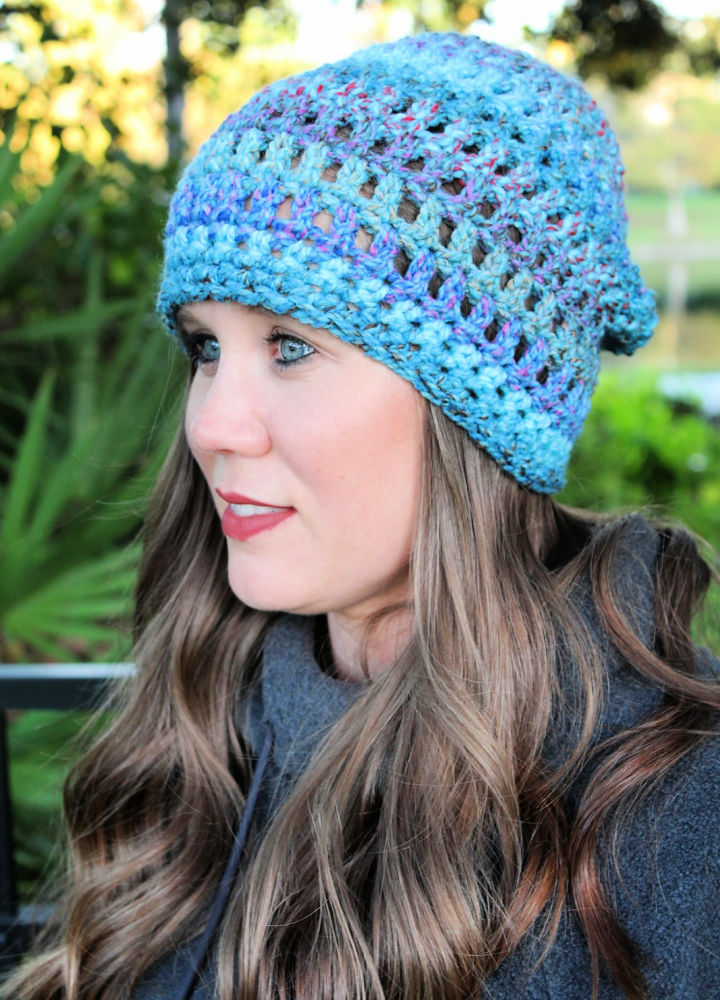 40 Free Slouchy Beanie Crochet Patterns (Hat Pattern)