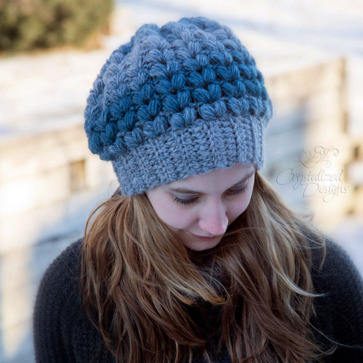 40 Free Slouchy Beanie Crochet Patterns (Hat Pattern)