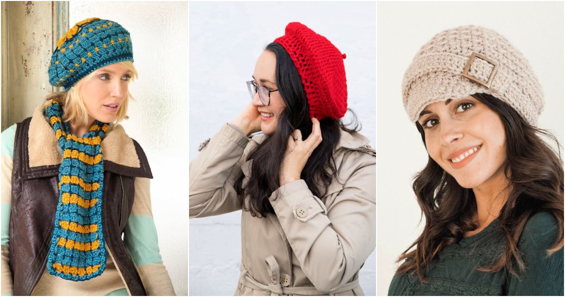 25 Free Crochet Beret Patterns (Easy Pattern In PDF)