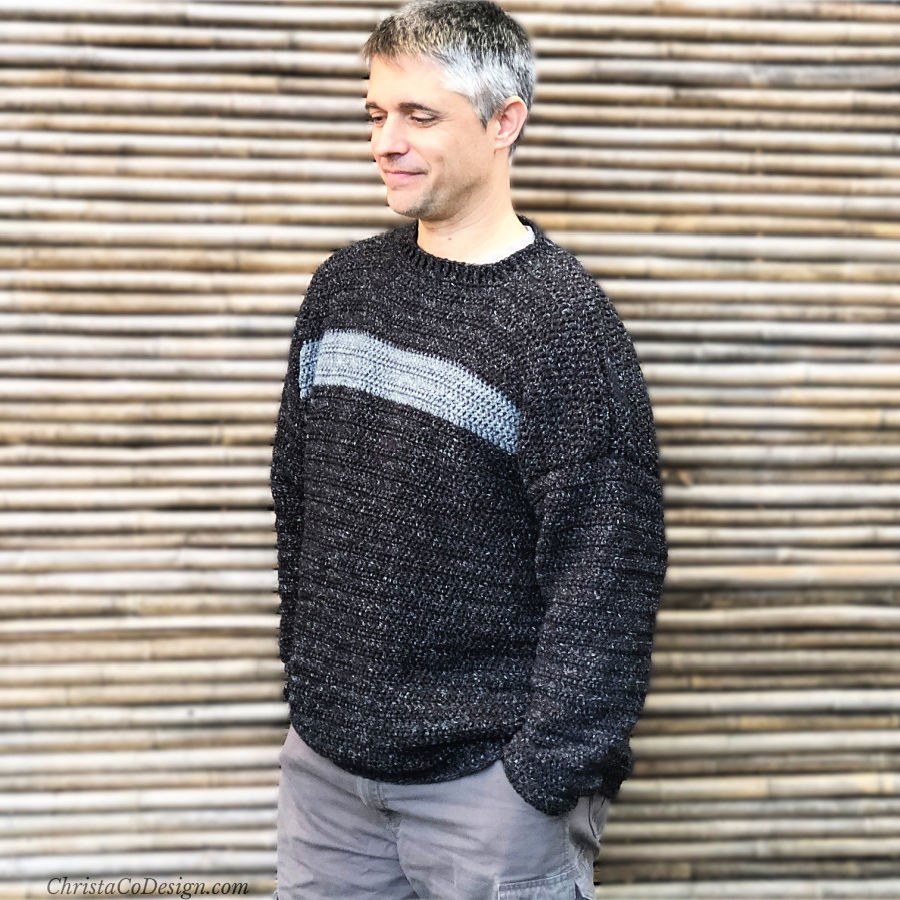 25 Free Crochet Men's Sweater Patterns (Cardigan Pattern) Blitsy