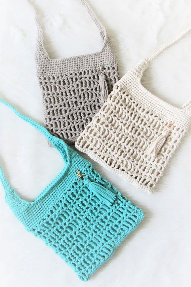 25 Free Crochet Crossbody Bag Patterns Blitsy