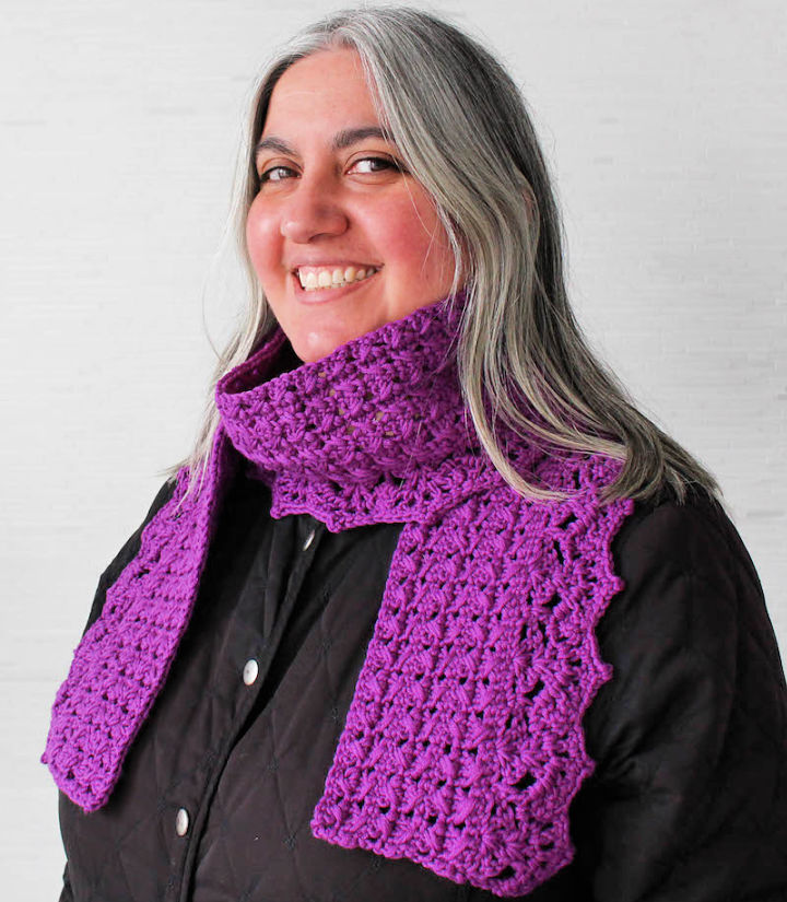 25 Free Lacy Crochet Scarf Patterns (Lace Scarf Pattern)