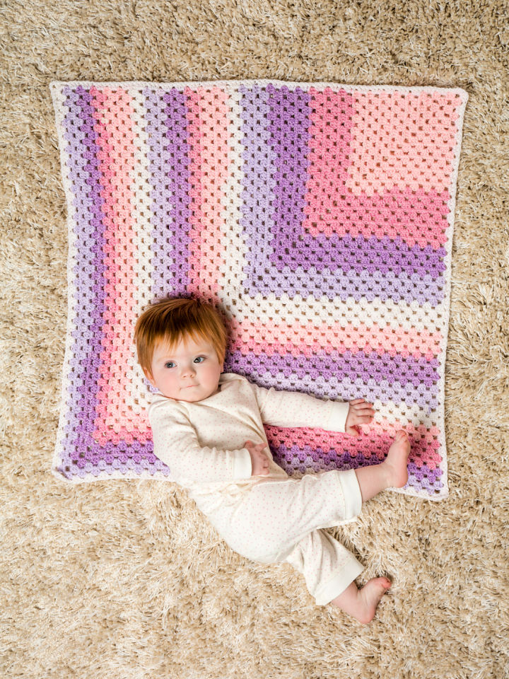 30 Free Crochet Baby Boy Blanket Patterns Blitsy