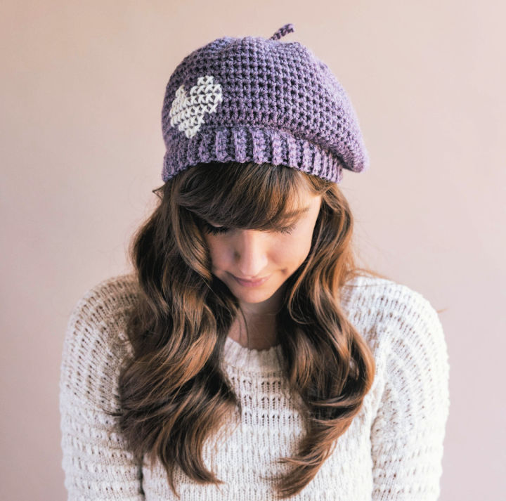 25 Free Crochet Beret Patterns (Easy Pattern In PDF)