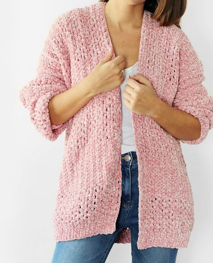 50 Free Crochet Cardigan Patterns (Step by Step Pattern)