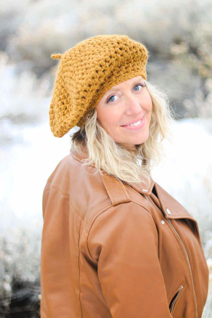 25 Free Crochet Beret Patterns (Easy Pattern in PDF)