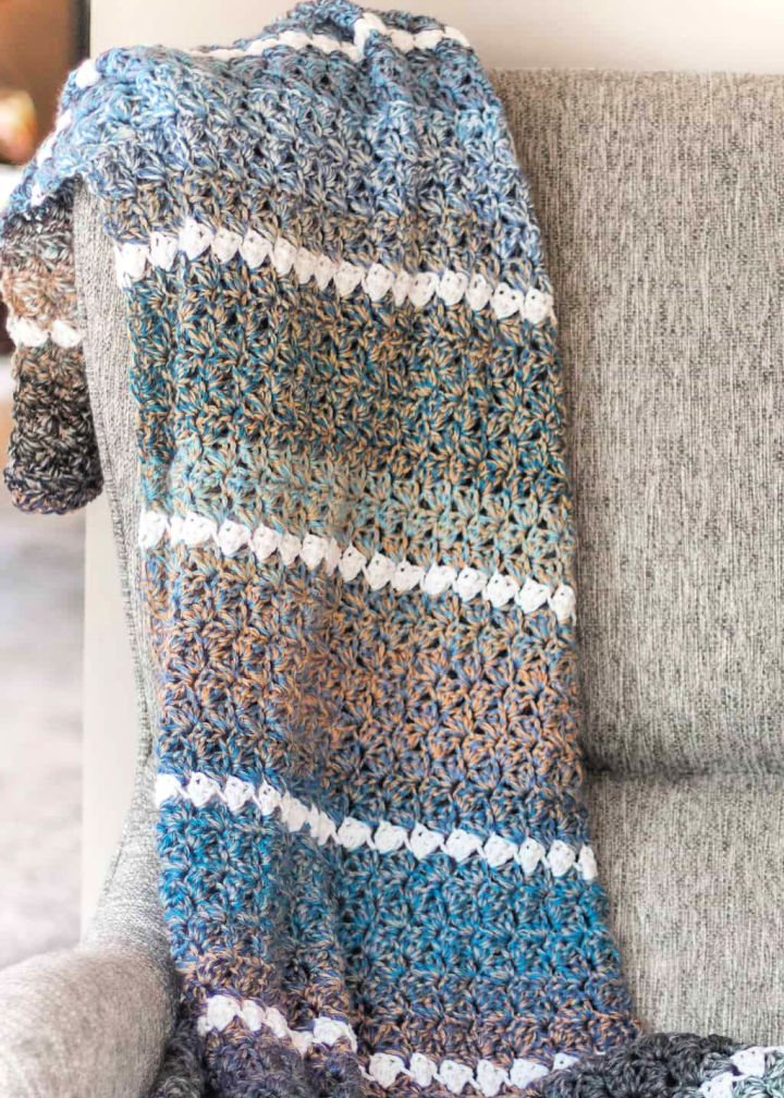 25 Free Lapghan Crochet Patterns (Lap Blanket Pattern)