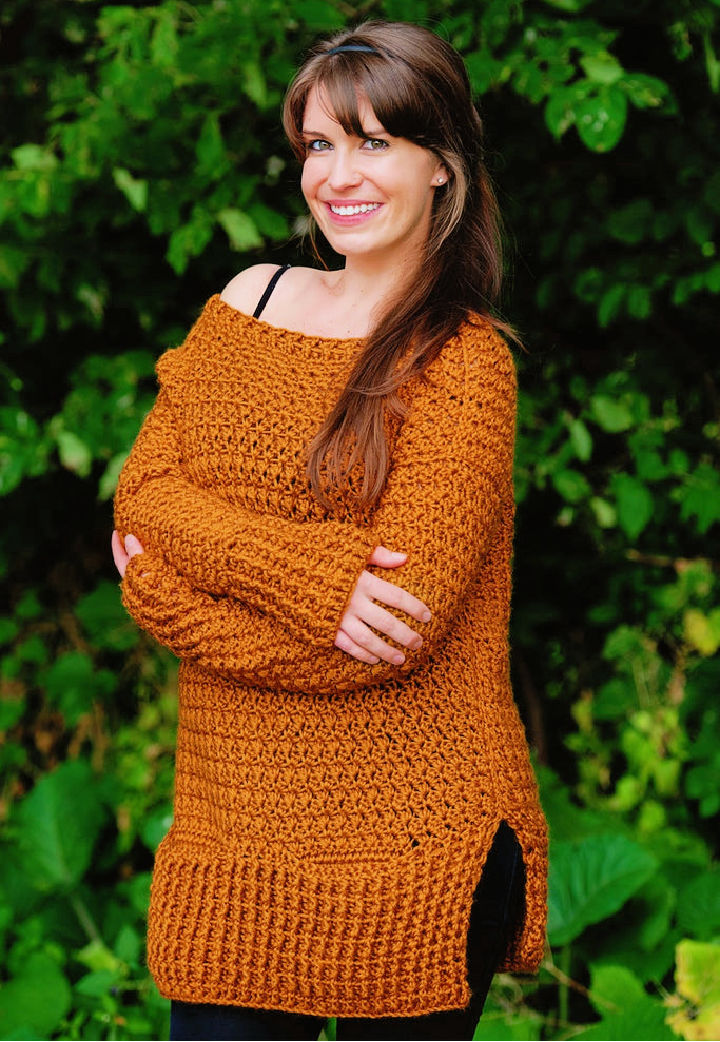 50 Free Crochet Sweater Patterns for Beginners - Blitsy