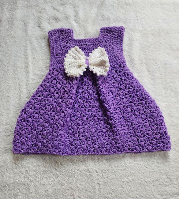 25 Free Crochet Baby Dress Patterns - Blitsy