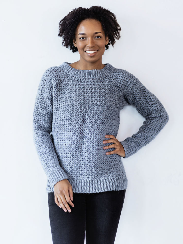 50 Free Crochet Sweater Patterns for Beginners - Blitsy