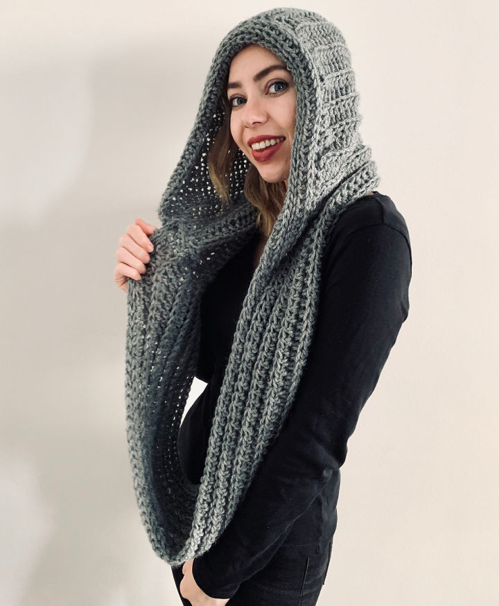 25 Free Crochet Hooded Scarf Patterns Blitsy